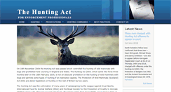 Desktop Screenshot of huntingact.org